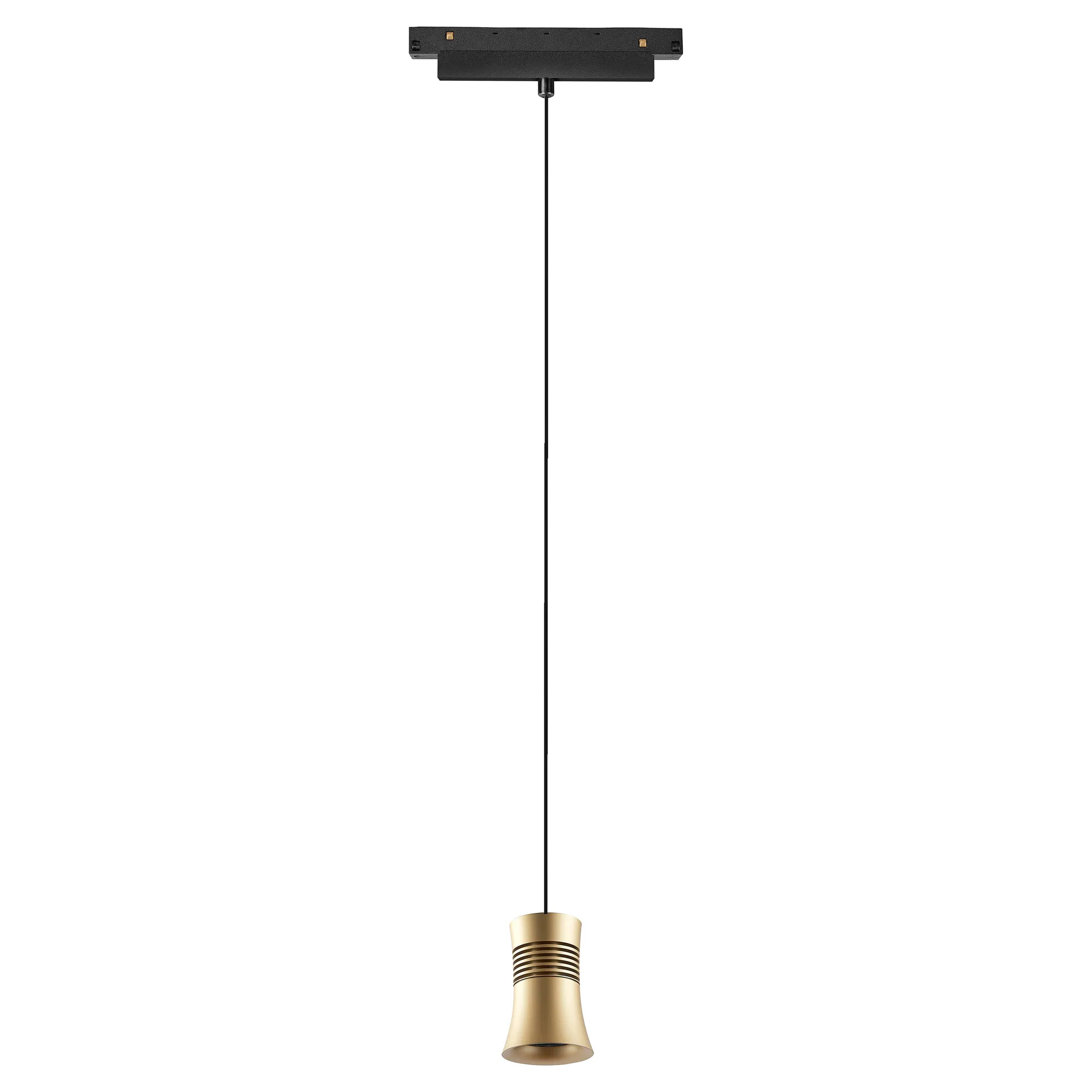 M8392  Magneto Track Cone Pendant Triac Dimmable 12W LED 3000K Gold/Black